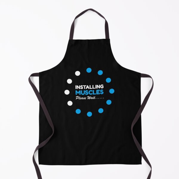 Item preview, Installing Muscles Please Wait Tee, Funny Workout Gym Lover designed and sold by PrintOfi.
