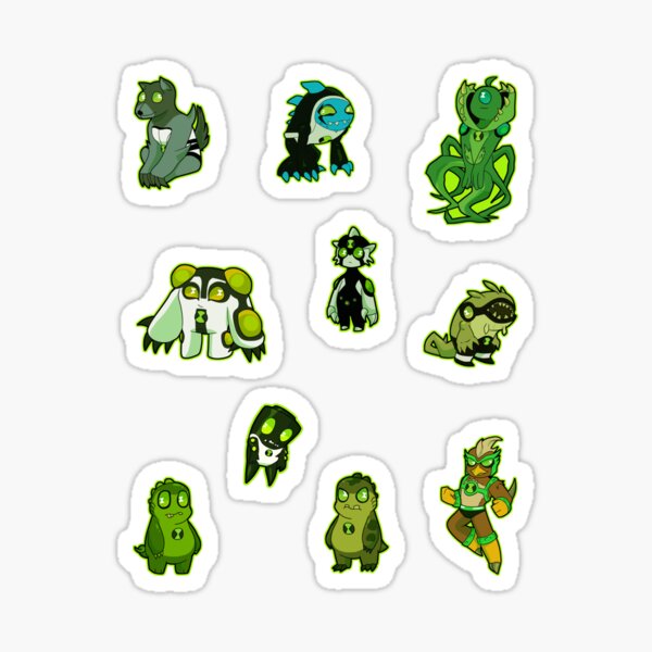 Another 10 more aliens Sticker