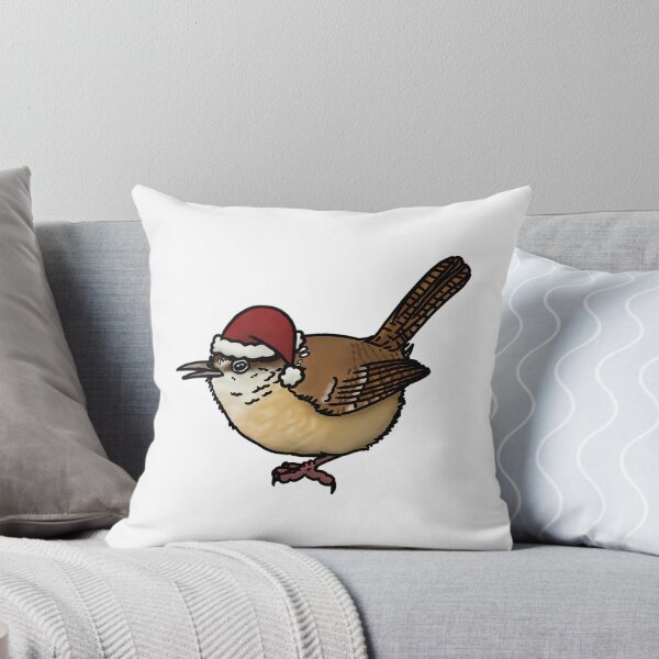 Item preview, Holiday Carolina wren designed and sold by Alexis Rodefer.