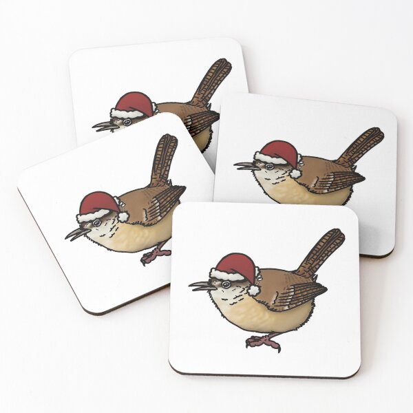Item preview, Holiday Carolina wren designed and sold by Alexis Rodefer.