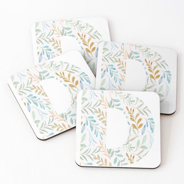 Item preview,  Flower Designed Letter D designed and sold by LitterArt.