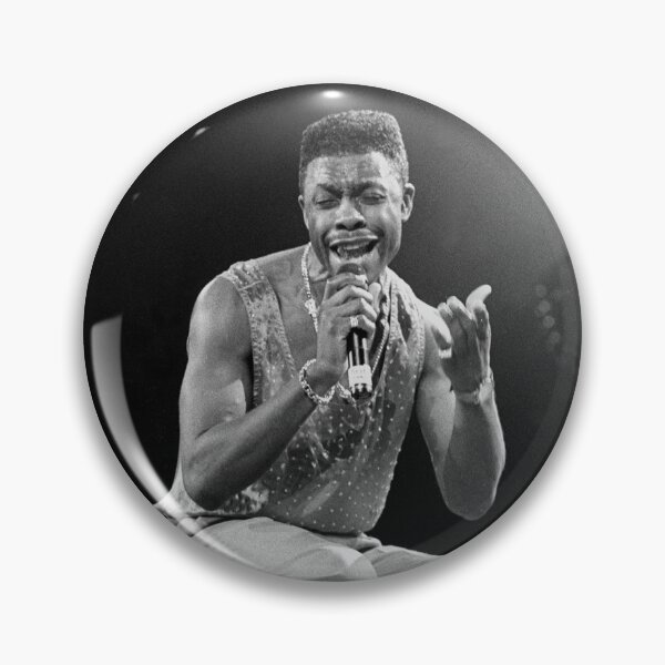 Item preview, Keith Sweat BW Photograph designed and sold by ConcertImages.