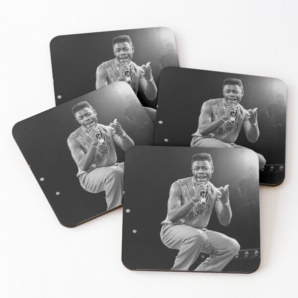 Item preview, Fotografía en blanco y negro de Keith Sweat designed and sold by ConcertImages.