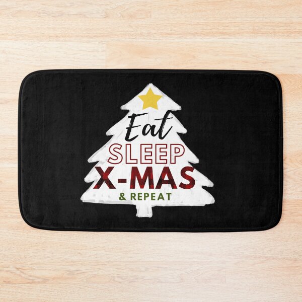 Item preview, Eat sleep x-mas & repeat, Christmas collection  designed and sold by Lillieoandco.