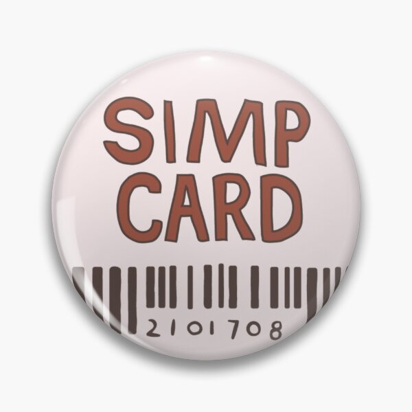 Item preview, Simp Card designed and sold by victoriusme.