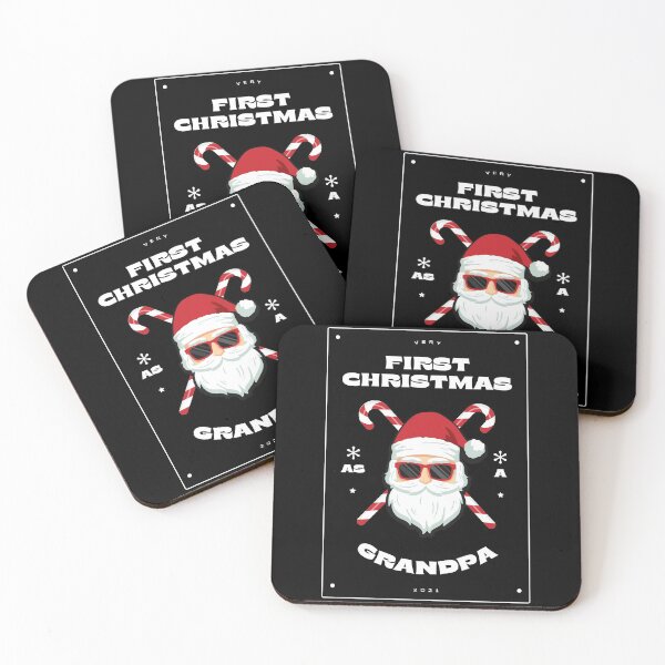 Item preview, first christmas as a grandpa design designed and sold by NiceSign.