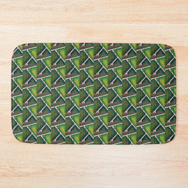 Item preview, Signs of Life in Green designed and sold by LaLaTextiles.