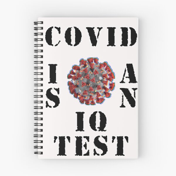 Item preview, C*VID IQ TEST designed and sold by MinecraftMania.
