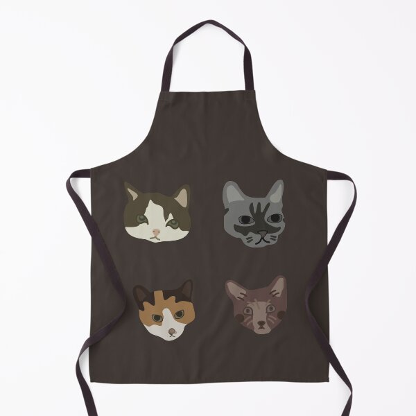 Item preview, Four Cat Heads designed and sold by Alec Buchan.