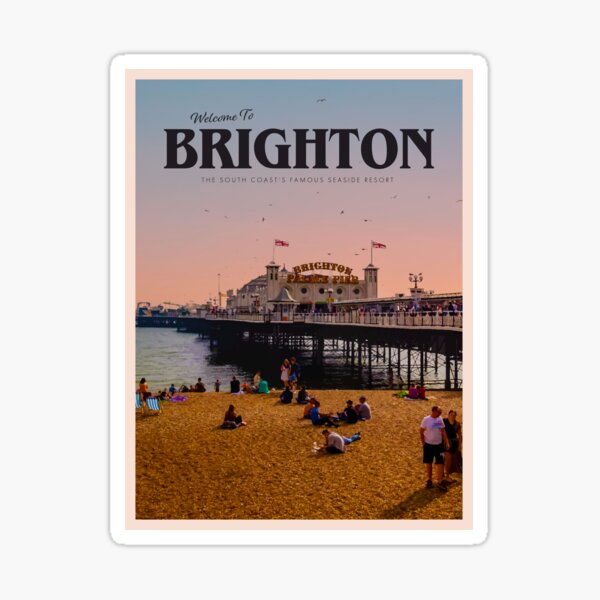Item preview, Brighton  designed and sold by TheTravellerUK.
