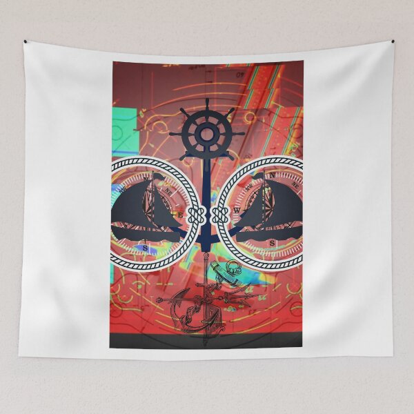 Item preview, Nautical design & Pattern  designed and sold by SoWavyByrd1.