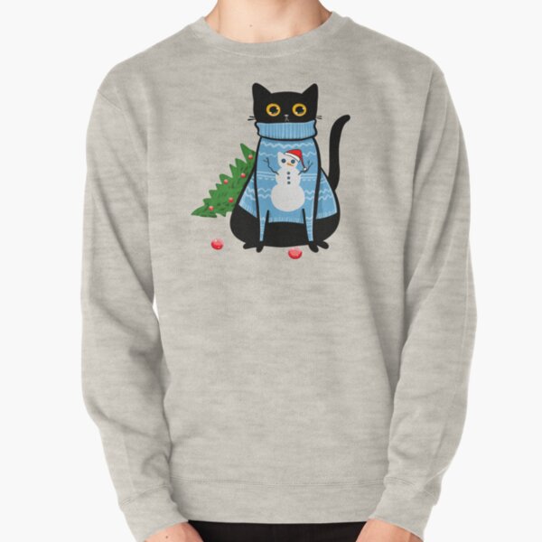 Cat themed hot sale christmas sweater