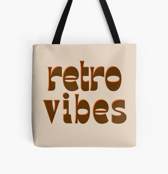 RETRO VIBES All Over Print Tote Bag