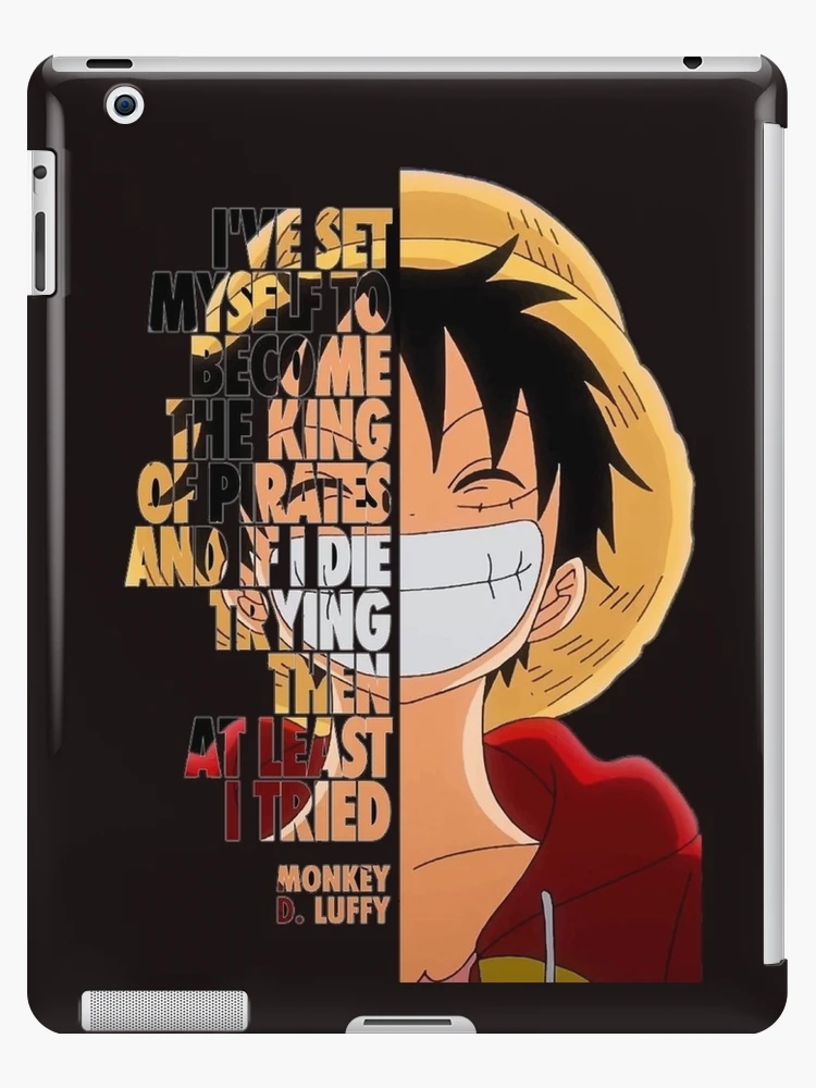 One piece - Luffy iPad Case & Skin by JetaVsTheWorld