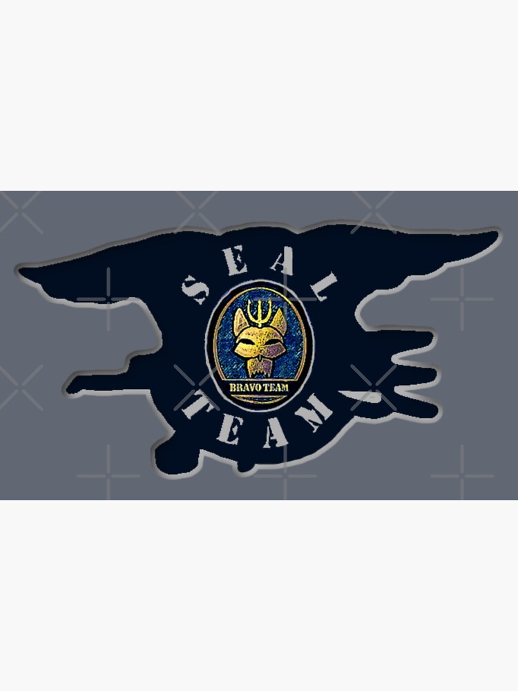 "SEAL TEAM BRAVO silhouette" Poster for Sale by coffeecountyjim Redbubble