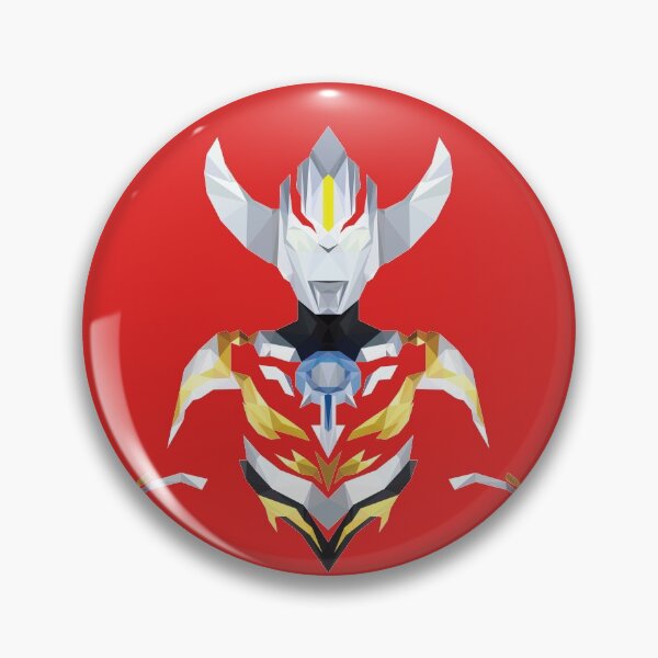 Item preview, Ultraman Orb Burnmite (Low Poly Art) designed and sold by mattzwug-draws.