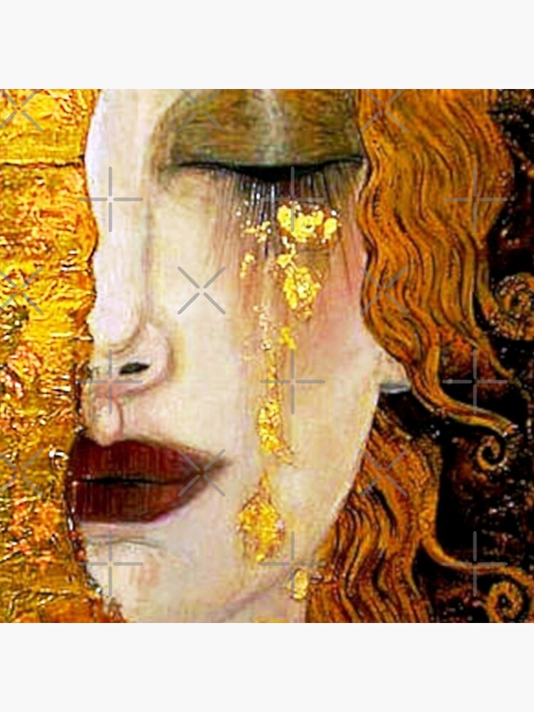 Disover "Freya's Tears" by Gustav Klimt (w/signature) | Art Nouveau Symbolism Bag