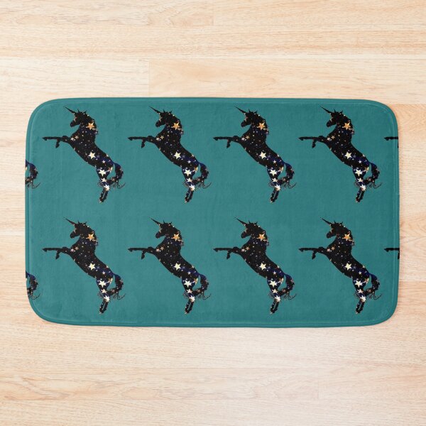 Item preview, Black star unicorn pattern designed and sold by LukjanovArt.