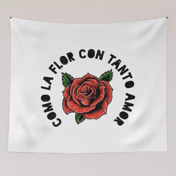 Item preview, Como la Flor - Rose Design Lovers Quintanilla designed and sold by BucurApostol.
