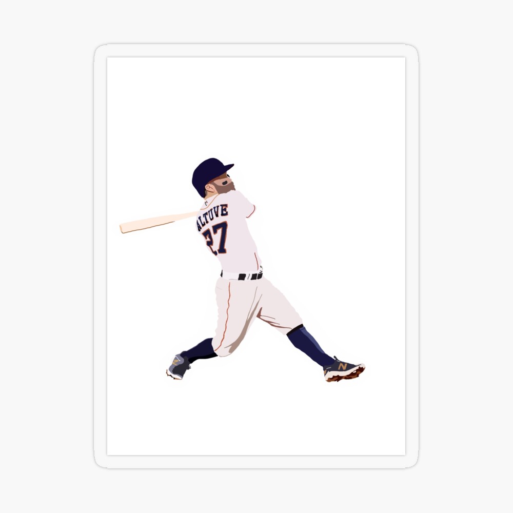 Jose Altuve Baseball Heart T-Shirt - Apparel | Sticker