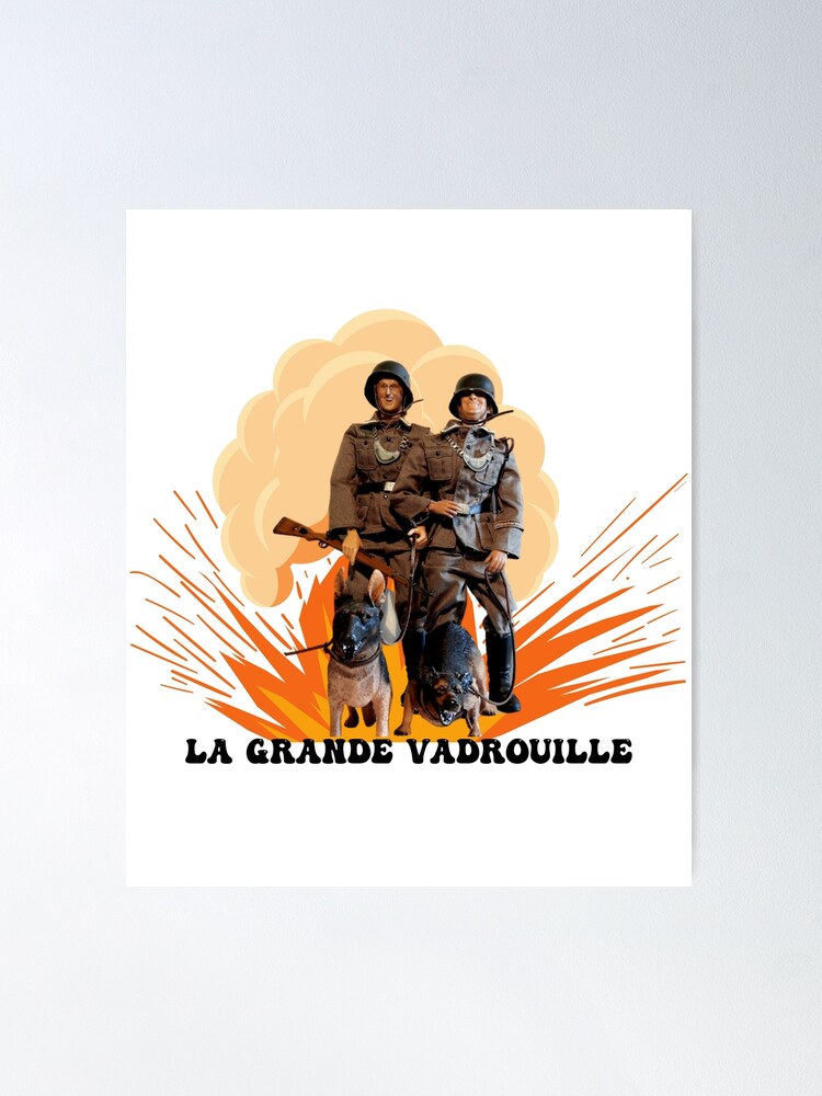 La grande vadrouille French movie poster - illustraction Gallery