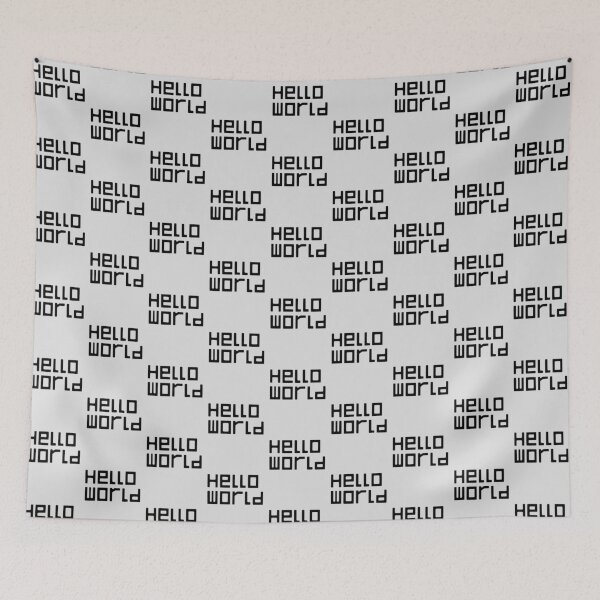 Item preview, Hello World designed and sold by Rhu Creations.