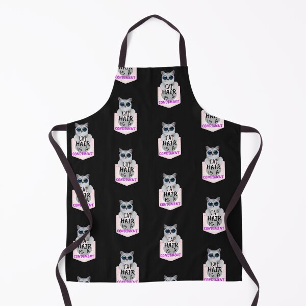Item preview, Cat Hair Is a Condiment. Funny Shirt Pocket Cat In Glasses designed and sold by BestCoolStuff.