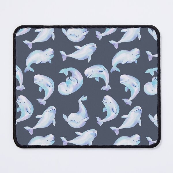 Item preview, Sac de natation béluga bleu marine designed and sold by SwaDesign.