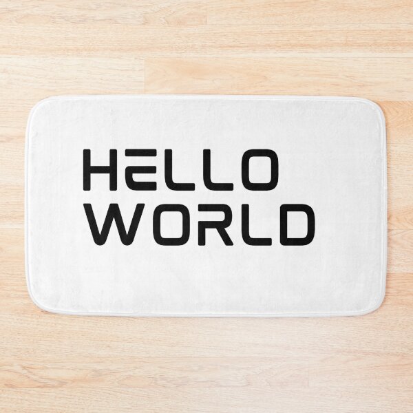 Item preview, Hello World designed and sold by Rhu Creations.