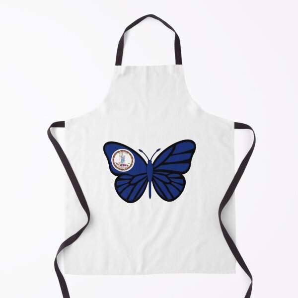 Item preview, State of Virginia Flag Butterfly designed and sold by Gsallicat.