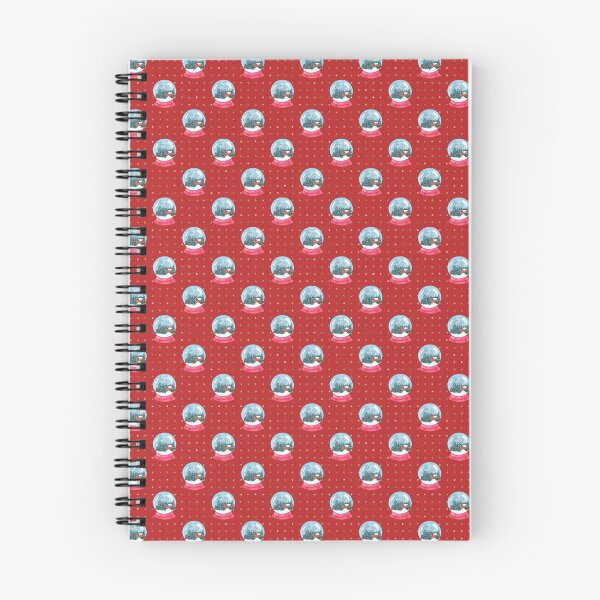 Item preview, Snow Globe on Red Background Seamless Pattern designed and sold by Trinket-Trickster.