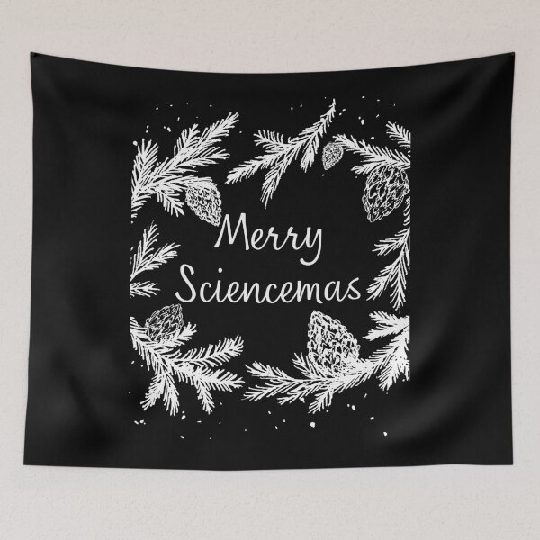 Item preview, Merry Sciencemas! designed and sold by Chromatin.
