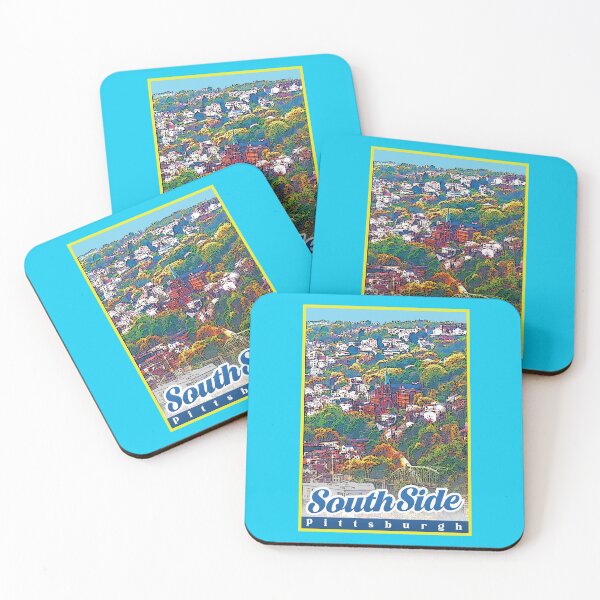 Item preview, South Side Pittsburgh Travel Poster designed and sold by BradCow.