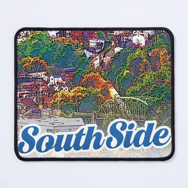 Item preview, South Side Pittsburgh Travel Poster designed and sold by BradCow.