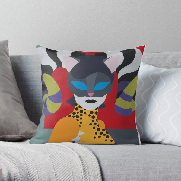 Cahira Rose Throw Pillow