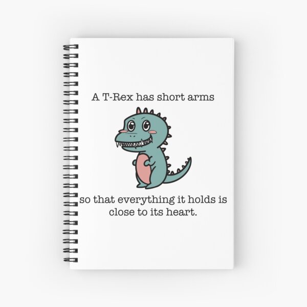 T-Rex Spiral Notebook