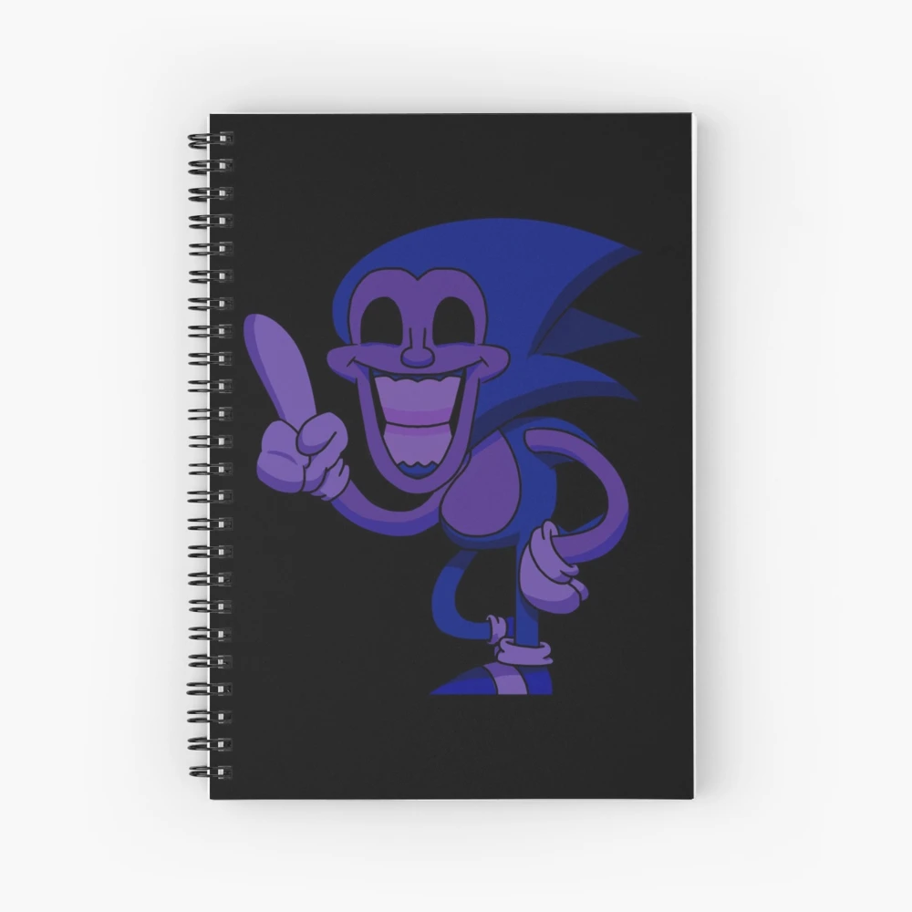 Majin Sonic Spiral Notebook for Sale by Schmiblor Flumbo