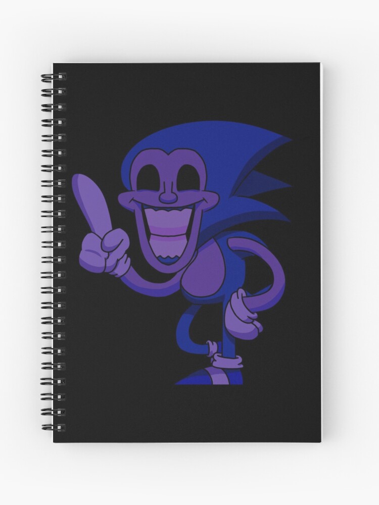 Majin Sonic Spiral Notebook for Sale by Schmiblor Flumbo