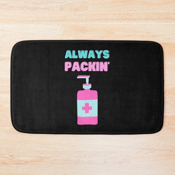 Item preview, Always Packing Covid Pathogen Hand Sanitizer Funny Design designed and sold by mkzmerch.
