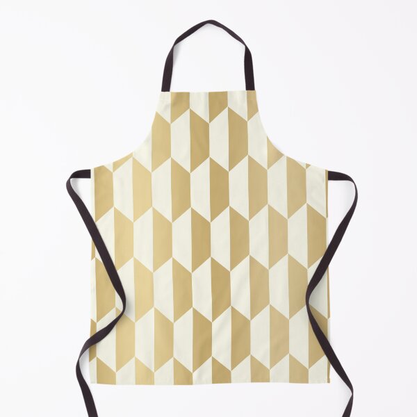 Item preview, Ivory and Gold Hex Tile  designed and sold by STUDIO MORE Los Angeles.