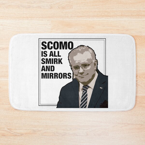 Item preview, SCOMO Smirk and Mirrors (Dark text) designed and sold by AWD Studios.