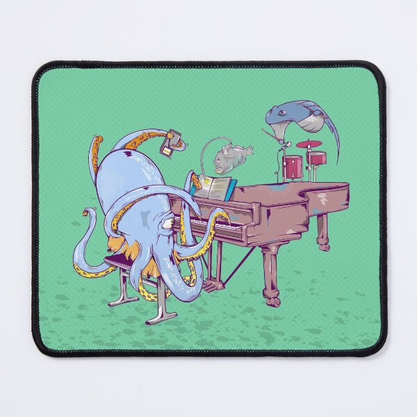 Item preview, Octopus Playing piano designed and sold by piedaydesigns.