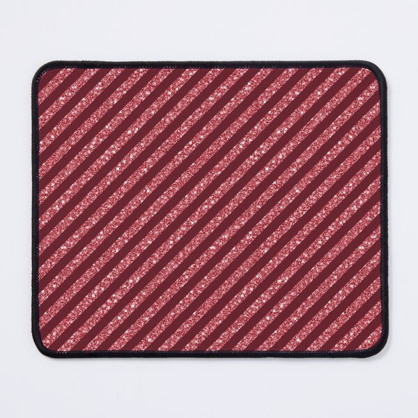 Item preview, Red Glitter Diagonal Stripes Seamless Pattern designed and sold by Trinket-Trickster.