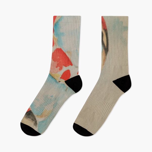 Item preview, Three little Koi Fish - Watercolor Redbubble Clothing and Home Accessories designed and sold by Winnie Tam.