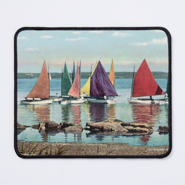 Item preview, 1925 Rainbow Fleet of Sailboats, Nantucket designed and sold by historicimage.