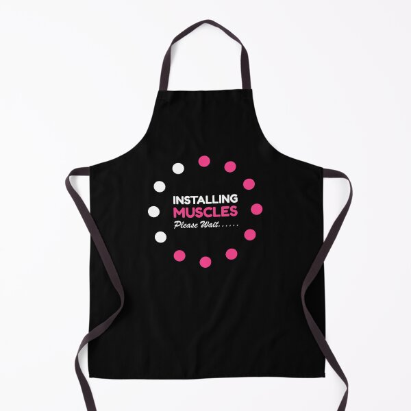 Item preview, Installing Muscles Please Wait Tee, Cute Workout Gym Lover designed and sold by PrintOfi.