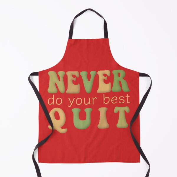 Item preview, Never Do Your Best Quit Light Green Yellow designed and sold by cashewdays.