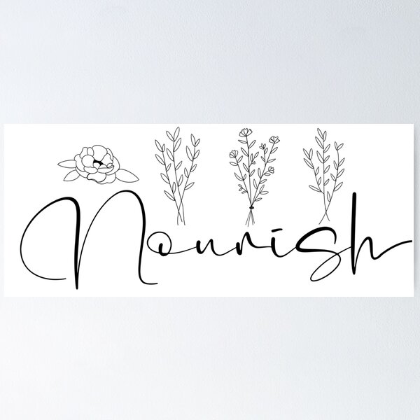 Item preview, Nourish  designed and sold by stylistking.