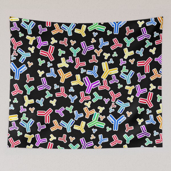 Item preview, Antibody Soup - Black Background designed and sold by Artsy-Chemist.