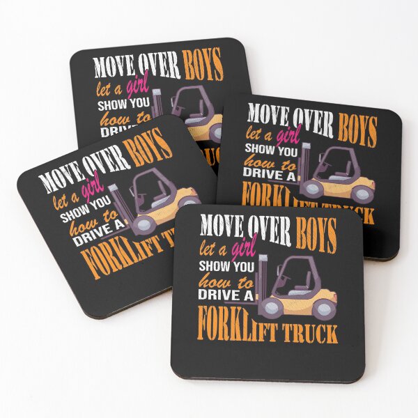 Item preview, Forklift Driver Girl Forklift Operator designed and sold by Printed-Memes.